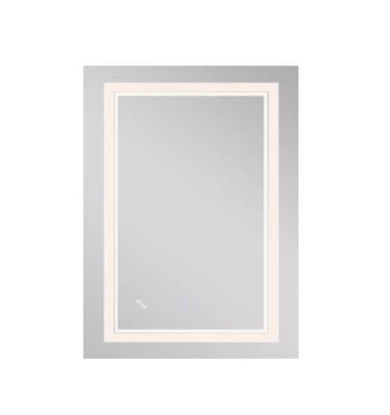 Qtap дзеркало 60х80см з LED-підсвіткою, з антизапотіванням, з димером, рег. темп. кольору (3000-6500 K) 46201 фото