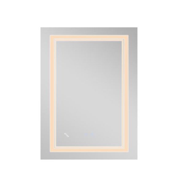 Qtap дзеркало 60х80см з LED-підсвіткою, з антизапотіванням, з димером, рег. темп. кольору (3000-6500 K) 46201 фото
