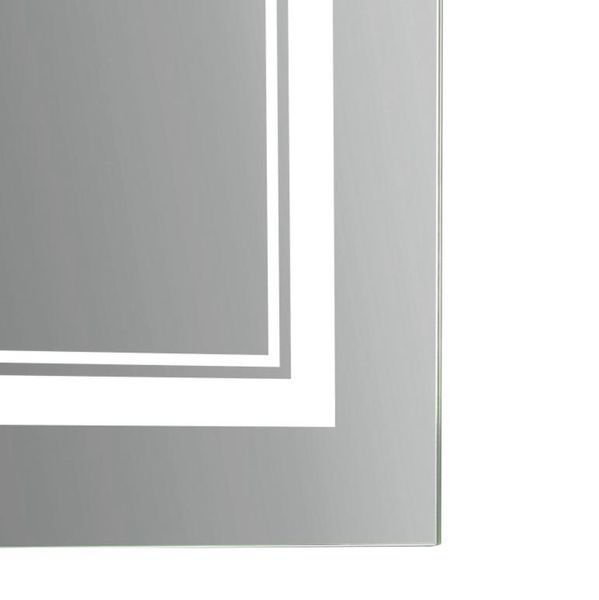 Qtap дзеркало 60х80см з LED-підсвіткою, з антизапотіванням, з димером, рег. темп. кольору (3000-6500 K) 46201 фото