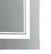 Qtap дзеркало 120х80см з LED-підсвіткою Touch, з антизапотіванням, димером, рег. яскравості 46204 фото 2