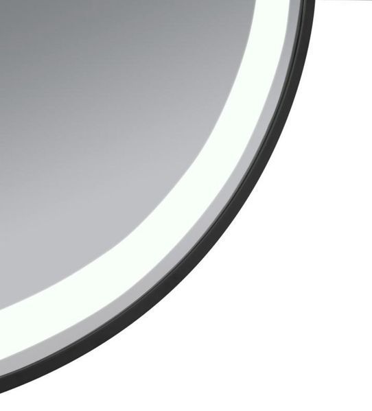 Дзеркало 70х80 з LED-підсвіткою, з антизапотіванням, з димером, рег. темп. кольору (3000-6500K) 650х900 46195 фото