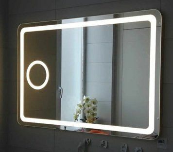 LED Дзеркало з косметичною лінзою 3940 фото