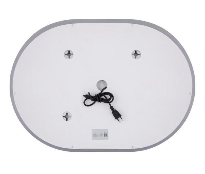 Qtap дзеркало 70х50см з LED-підсвіткою, з антизапотіванням, з димером, рег. темп. кольору (3000-6500 K) 46192 фото