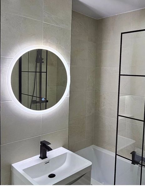 Сенсорное Led Зеркало с подсветкой, разные размеры 3711-с фото