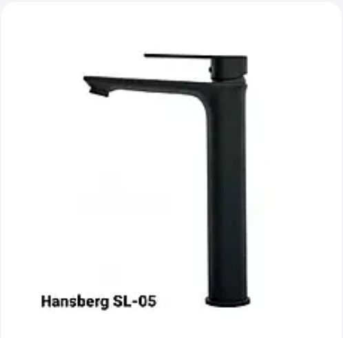 Змішувач для накладного умивальника Hansberg Asteria SL-05-Black 05B фото