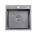 Кухонна мийка Kroner KRP Schwarze - 5050HM PVD (3,0/1,0 мм) 022793 фото 1