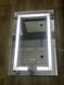 Lidz дзеркало 50х80см з LED-підсвіткою Touch, з антизапотіванням, з димером, рег. яскравості 800х500 46210 фото 1